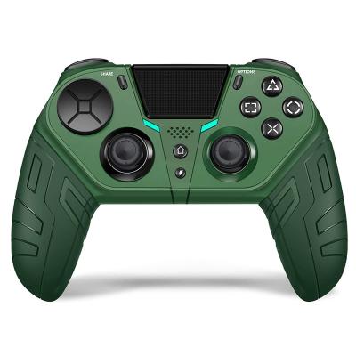 China Game Player Elite BT Wireless Controller with Programmable Button Game Joystick for ps4 PlayStation pro/Slim 4 Green for sale