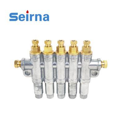 China General VPB-5 High Flow Lube Oil Dispenser Valve Grease Injector Oiler for Oil lubrication System for sale