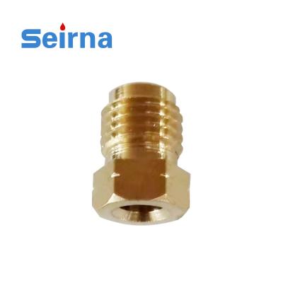 China Lubrication pump accessories Seirna OEM lubrication cooper pump fitting Pipe joint for sale