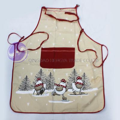 China Kitchen & Sales & Promotion Wholesale Custom Design Christmas Cooking Apron for sale