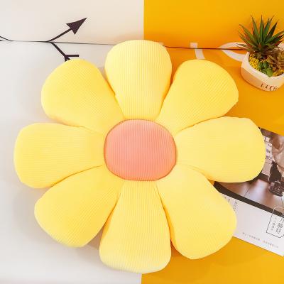 China Best Price China Supplier Soft Plush Stuffed Colorful Sunflower Cushion Pillow Toys Gifts for sale