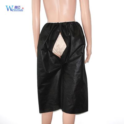 China Breathable Nonwoven Medical Exam Underwear Pants Disposable Hospital Shorts For Patients for sale