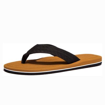 China Wholesale New Design Summer Waterproof Comfortable Soft Men's Solid Color; PVC Slippers Flip Flops Flat Beach Flip Flops For Men for sale