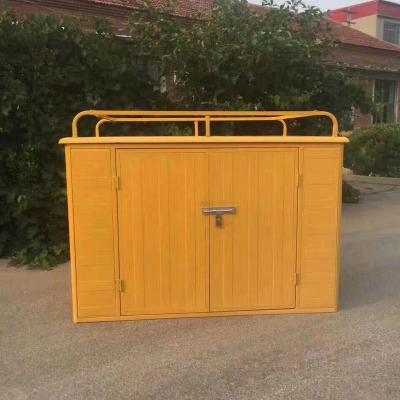 China Carbon steel steel tricycle van body and city E car van /city courier van for sale