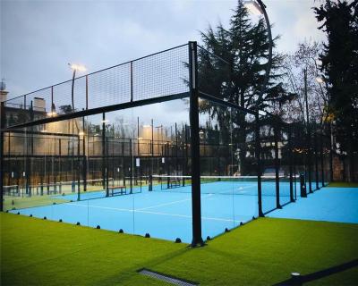 China oscar's panoramic padel court cost 10m*20m for sale