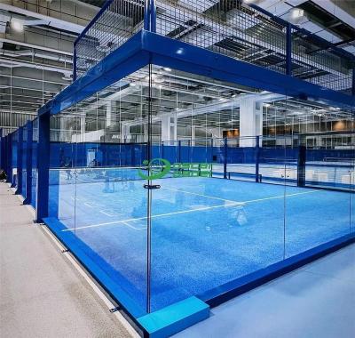 China Padel Court Supplier Padel Court Cost Panoramic 10m*20m Padel Court for sale