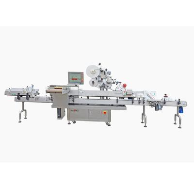 China Latest Food Top Selling High Efficiency Round Bottle Pharmaceutical Automatic Sticker Labeling Machine for sale