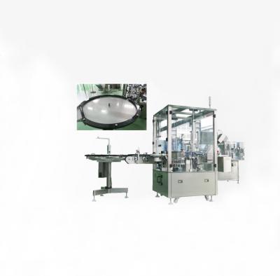 China Automatic Round Bottle Food Vertical Labeling Machine for sale