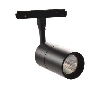 China Modern Unique Design 18W Aluminum Profile Magnetic Track Light Rail Led Track Magnetic Light Rounded Magnetic Track Led Lighting for sale