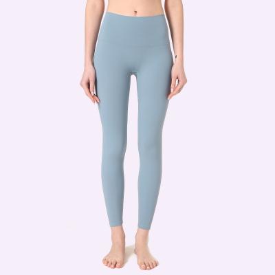 China Breathable YB3008 Lu Styles Candy Color Butt High Waist Lifting Women Yoga Pants Gaiters Sports Wear Fitness And Yoga Wear for sale