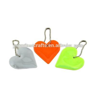 China Safeguard Reflective Key Chain , Reflective PVC Pendant And Soft Reflective Hanger For Safety for sale