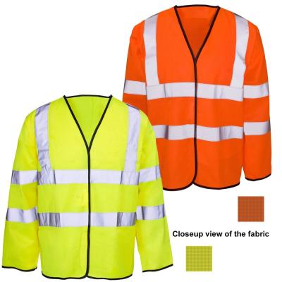 China Water Proof High Visibility Fabric Cheap Knitting Reflective Clothing Custom Reflective Vest for sale