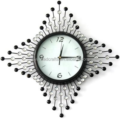 China Easy Clean Home Quartz Metal Wall Clock Decorative Modern Mirror Clock Large For Unique Gifts Home Decoration for sale