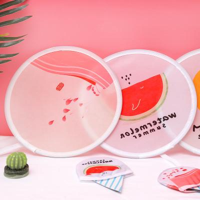 China Folding Round Mini Japan Lot Fans Summer Favor for sale