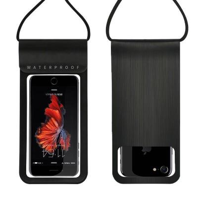 China Universal Mobile Phone Dry Bag Pocket Waterproof Swimming Diving Underwater Waterproof Case for sale