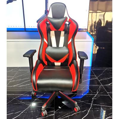 China PU Leather Rotating E-sports Chair High Quality Racing Gaming Chair Rotating Ergonomic Racing Gaming Chair for sale