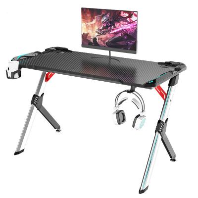 China (Other)Adjustable game table RGB cheap customs desk packing table gamer pc desktop gaming table for sale