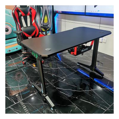 China (Other) RGB Adjustable Customs Desk Packing Tabletop Gamer Computer Gaming r2s Gaming Warrior Desk for sale