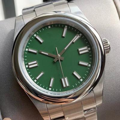 China Luxury Good Quality Mens Stainless Steel Night Vision Sapphire Mirror Mechanical Watches Glass Day/Date Automatic Quartz Wristwatches for sale