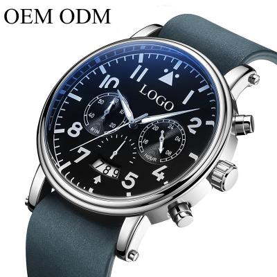 China Auto Date OEM ODM Megir 2149 Original Brands Leather Waterproof Watch Mens Sports Business Watch Men Wrist Relogio Masculino for sale