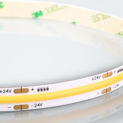 China Hotel 25w10mm cob 546leds led strip 24v dimmable led strip cob ip 20 for sale