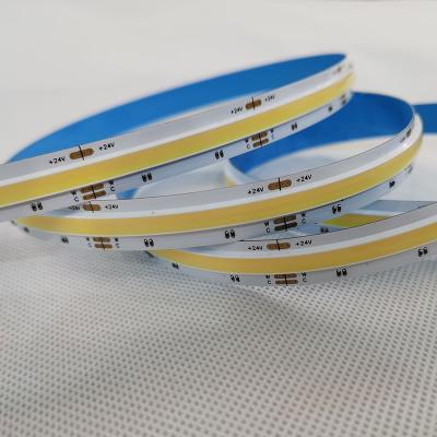 China Residential IP20 IP65 LE TDC 24VDC 12mm Adjustable PCB width WW CW 2700k to CE 6500k flexible rohs cob led strip for sale