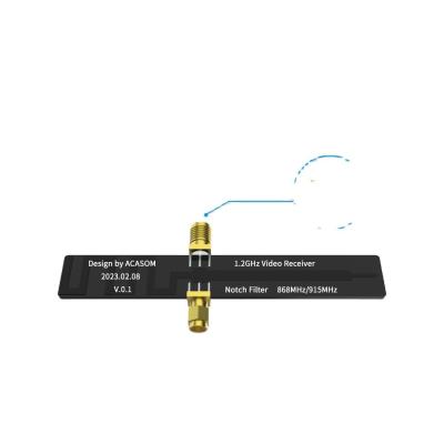 China Acasom 1200-1300MHz Notch Filter For 1080MHz Bandpass Receivers for sale