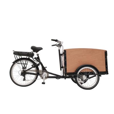 China To take the children& Pets Transport Bike Three Wheel Cargo Bike Front Loading Electric Cargo Bicycle For Sale for sale