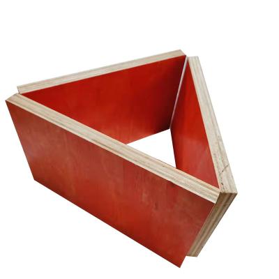 China 12mm Nine-Flange Hard And Wear Resistant Traditional Construction Formwork Wooden Formwork for sale