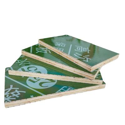 China Modern High Quality Plastic Surface Formwork Factory Direct Sale Green Plastic Sheet Eco-friendly Plywood for sale