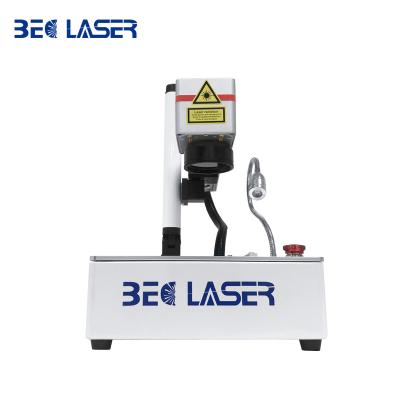 China VISION SYSTEM 3D Smart Portable Type Fiber Laser Marking Machine For Engraving And Marking Laser Marking Machine CCD for sale