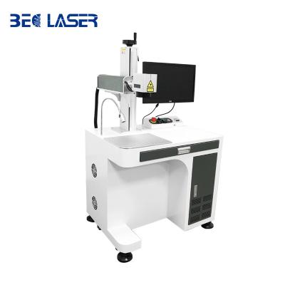 China Good Quality 50w 30w 20w Fiber Laser Engraver Laser Marking Machine Air Cooled Desktop Type 3D Plastic Tabletop Metal for sale