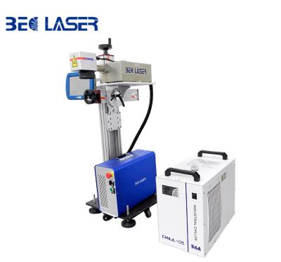 China 355nm Huaray 3D 5W Laser Marking Machine and Laser Water Cooled UV Engraving Machine for Fabric Wood Glass Plastic Paper Metal for sale