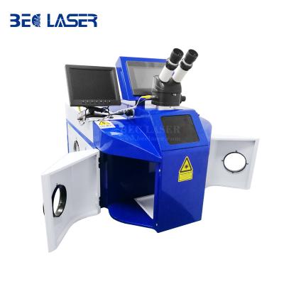 China 100W Hotels 3D Gold Silver Jewelry Chain Making Machine Jewelry Laser Welding Machine for sale