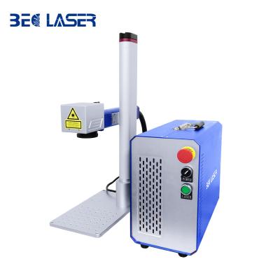 China Air-cooled Fiber Ring Collar 100w Laser Engraving Machine 2022 Prices 3D Marking Type Portable 30w Logo Type for sale