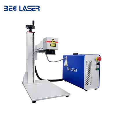 China Air Cooled 3D Used For Gold 20W 30W 50W Silver Brass Portable Type Fiber Laser Marker Engraving Machine for sale