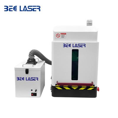 China Air-cooled 3D Red Dual Dot System Type Embedded Fiber Laser Marking Machine Engraving Metal Laptop Optional for sale