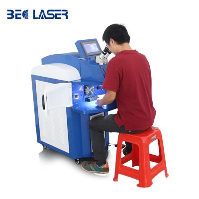 China Tin/copper/tweezer/gold/silver laser welding 3D 200w jewelry laser welding machine price best suitable for metal/stainless steel for sale