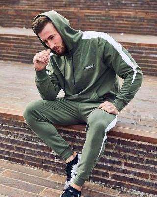 China Autumn Tracksuit Breathable Custom Logo Tracksuit Men Plus Size Active Wear Set Mens Tracksuits Mens Hoodie And Tracksuit 2 Piece Set for sale