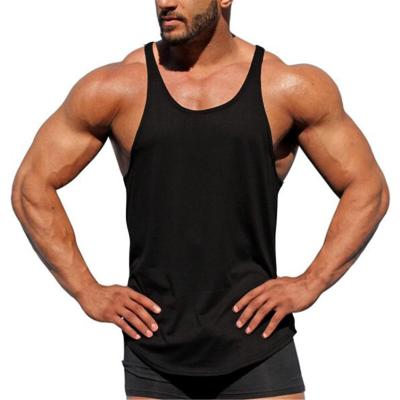 China QUICK DRY High Quality Sustainable Sleeveless Mens Tank Tops Gym Fitness Sports Wear for sale