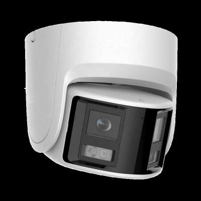 China Face detection DS-2CD2347G2P-LSU/SL 4MP hik 180 degrees panoramic colorvu fixed turret network camera for sale