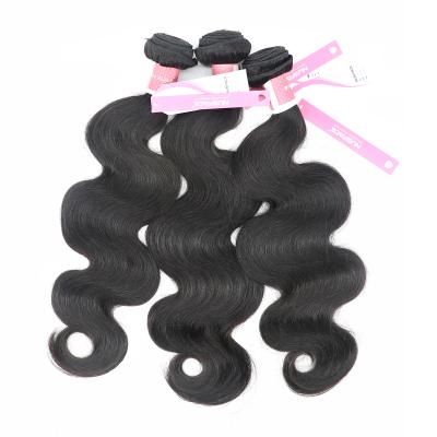 China 2020 Nusface 100% Virgin Remy Human Hair Body Wave Bundles Hair Bundles Double Weft With Factory Price Brazilian Hair for sale