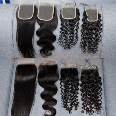 China 100% Virgin Hair 4x4 Deep Wave Closure Hair Closure, Hair Vendors Closure and Bundles, Virgin Hair With Closure Vendors for sale