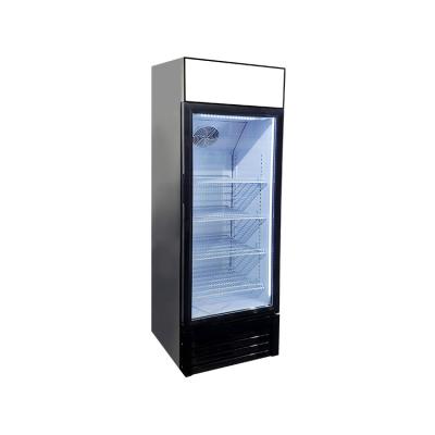 China Single-Temperature MEISDA supermarket used 190L factory provide upright display cooler type fridge for sale