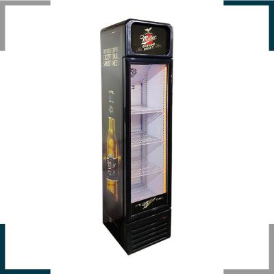 China Compressor Meisda SC135BG Upright New Design Commercial Beverage Fridge for sale