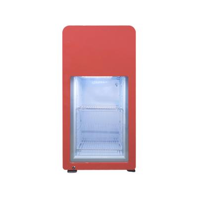 China New Design Single-temperature MEISDA 2020 Arc Drink Cooler Commercial Refrigerator With Glass Door for sale