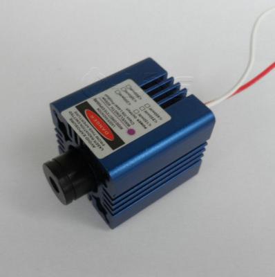 China 445/450nm 50mw Blue Beam Laser Module For Laser Stage Light And TTL Modulation for sale