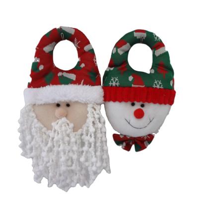 China Christmast Ornament Santa_Claus Chef and Snowman Combination Main Series of Multicolor Fabrics for Christmas Decoration for sale