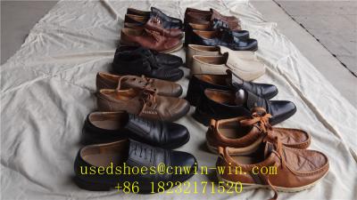 China Men shoes/leather shoes  used shoes and used clothing Top grade quality ,no torn , no spoil , no dirty for sale