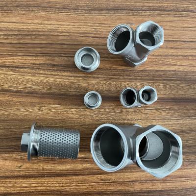 China Factory direct sales 304 stainless steel y type flange high quality stainless steel y type filter 304 threaded Y type str for sale